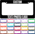 Custom License Plate Frame – Personalized License Plate Holder by PersonalArtistry