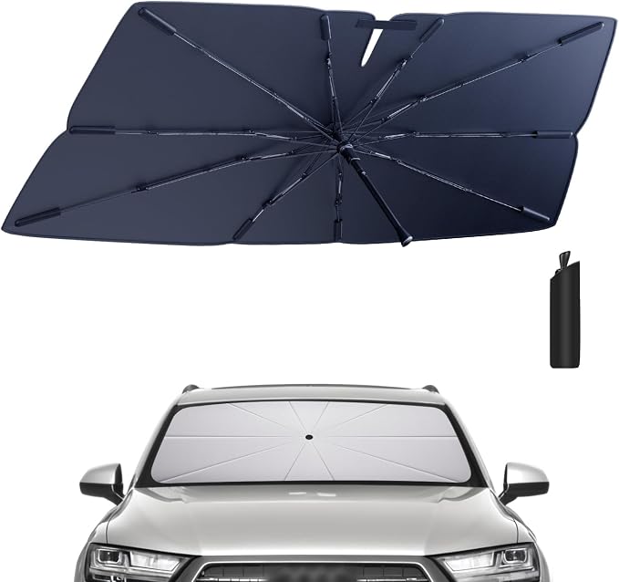 Windshield Sun Shade Umbrella: Custom Fit by HIMUMOY