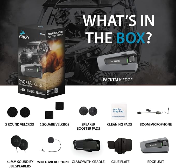 Cardo PACKTALK Edge Off-Road Vehicles, Communication - Image 8