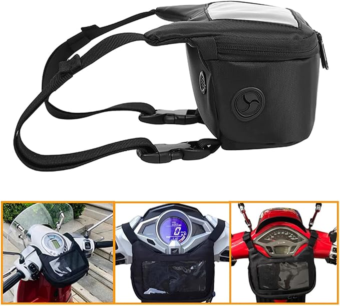 Handlebar Bag Storage Bag Compatible - Image 3