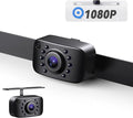 eRapta HD 1080P Backup Camera, AHD Compatible, License Plate Rear View Camera by eRapta