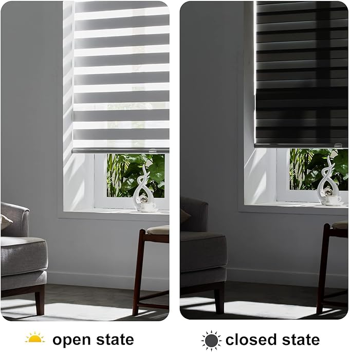 Persilux Custom Size Cordless Zebra Blinds - Image 5