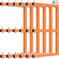 Lumber Rack Wall-Mounted Lumber Storage Rack, Heavy Duty Wood Storage Racks by Riciakik