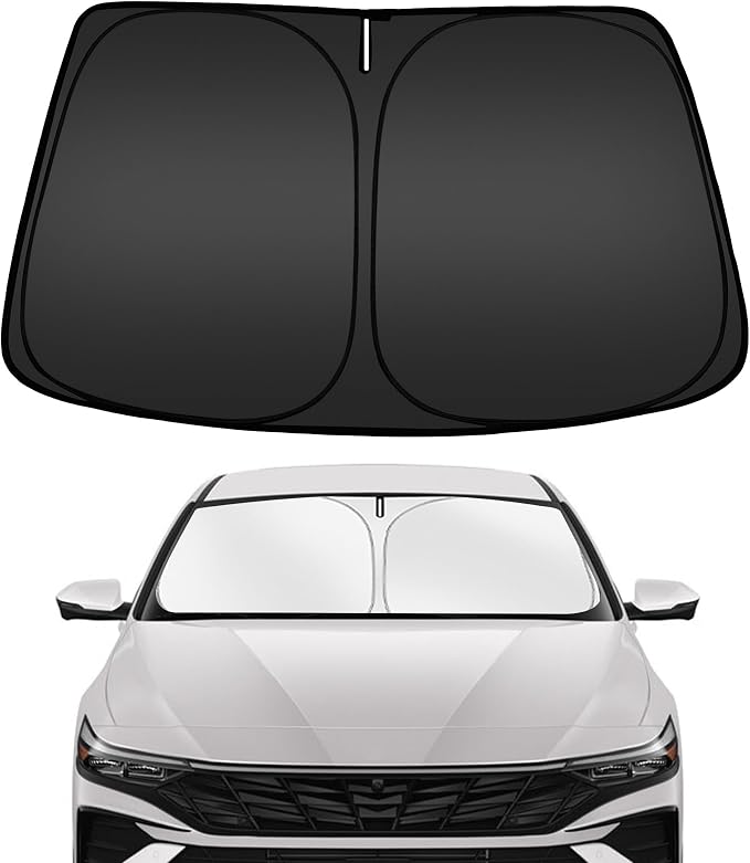 ARISMOTOR Windshield Sun Shade for H-yundai Elantra 2021-2025 2026, Custom Fit by ARISMOTOR