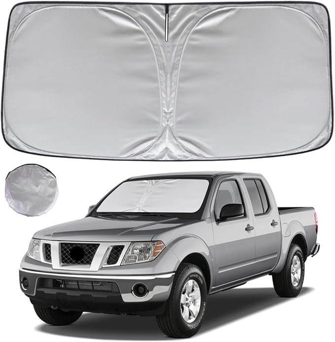 KAYZT Windshield Sun Shade for 2006-2021 Nissan Frontier Foldable Sunshade by KAYZT