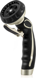 RESTMO Hose Nozzle with Easy Self-Lock Trigger, Heavy Duty Metal Water Hose by Restmo