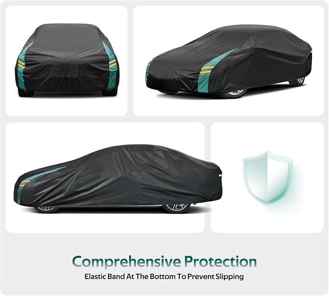 Coupe Car Cover Custom Fit for Chevrolet Corvette C4 C5 C6 C7 C8 Coupe - Image 4
