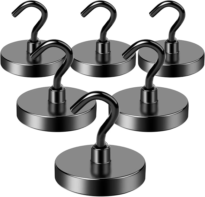 LOVIMAG Magnetic Hooks Heavy Duty, 150LBS Magnet Hooks by LOVIMAG