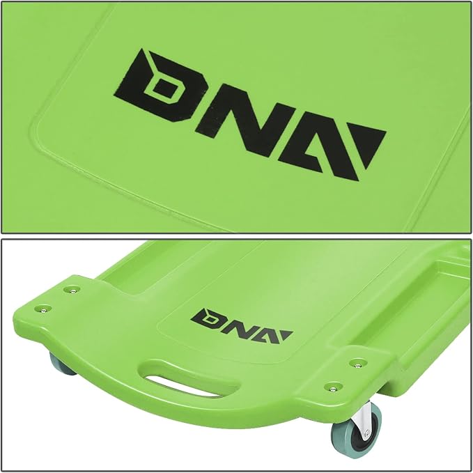 DNA MOTORING 40Inch Low Profile Plastic Rolling Garage Shop Creeper - Image 2