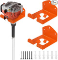 Homaisson 2 PCS Grass Trimmer Wall Rack, Heavy-Duty Hedge Trimmer Wall Mounted by Homaisson