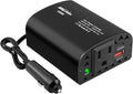 150W Car Power Inverter DC 12V to 110V AC Car Outlet Adapter by Bapdas