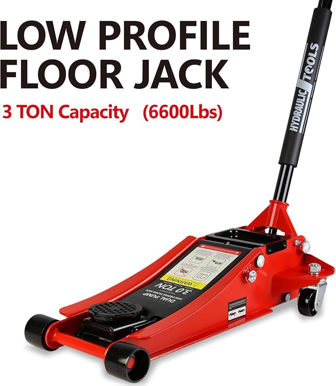 3 Ton Low Profile Floor Jack, Heavy Duty Floor Jack - Image 5