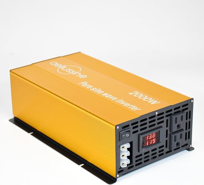 2000W Pure Sine Wave Inverter-36V DC to 110V 120V AC Power Converter by aeliussine