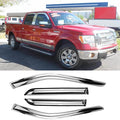 94953Y Chrome Side Window Visor Wind Vent Deflector by Puermto