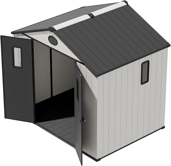 COOS BAY Resin Outdoor Storage Shed - Image 9