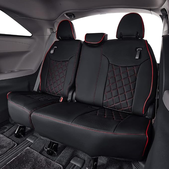 EKR Sienna Seat Covers for 2011-2020 Toyota Sienna L, 7 Seats, 2nd Row Captain - Image 6