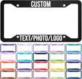 Custom License Plate Frame – Personalized License Plate Holder by PersonalArtistry