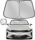 Windshield Sun Shade for 2021-2025 KIA K5 Foldable Sun Sunshade for Car Front by Fonowka