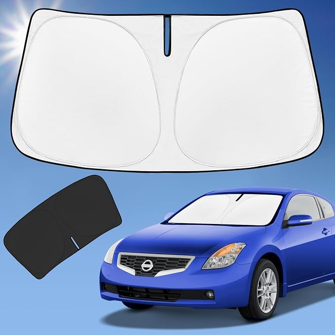 Sun Shade Sunshade for Nissan Altima Windshield Cover, 4-Layer Front Window by ZOIBVCARSUNSHADE