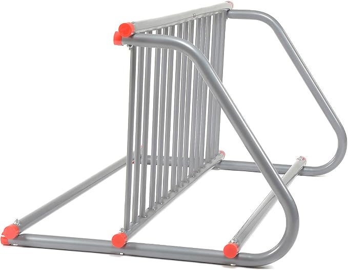 Global Industrial 59-3/4"L Grid Bike Rack, Double Sided, Powder Coated Steel - Image 8