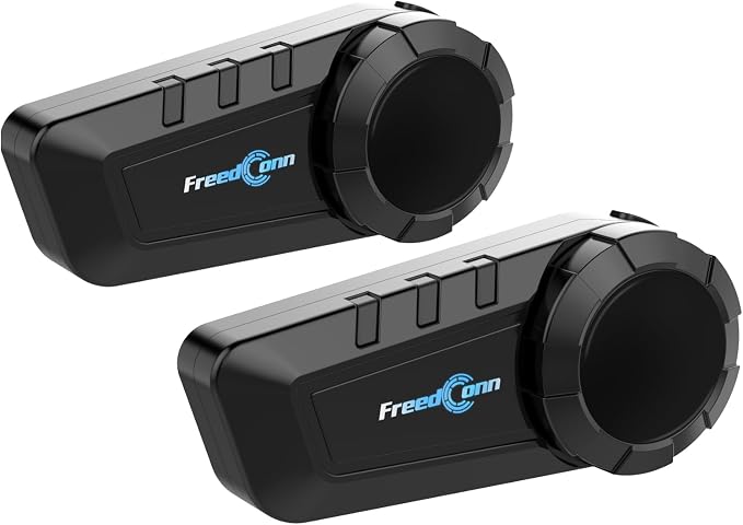FreedConn KY PRO Motorcycle Helmet Bluetooth Headset, Motorcycle Communication by FreedConn