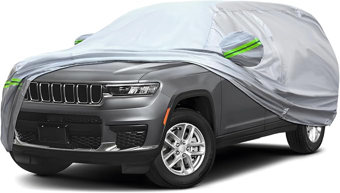 KEYOOG 6-Layer Full Car Cover is All-Weather Waterproof, Universal in All by KEYOOG