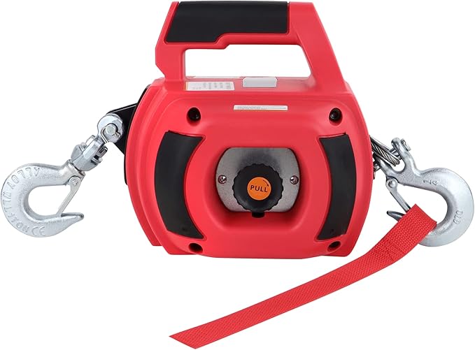 Portable Drill Winch, Rotate The Hook 360 Degrees, Stretched Wire Fence by Lonsge
