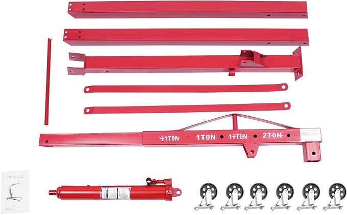 Folding Engine Hoist 2 Ton Engine Crane Lift - Image 6