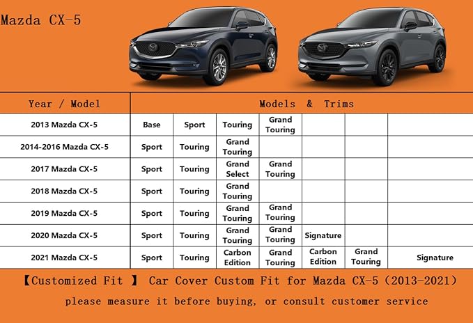 Kayme 7 Layers SUV Car Cover Custom Fit - Image 6