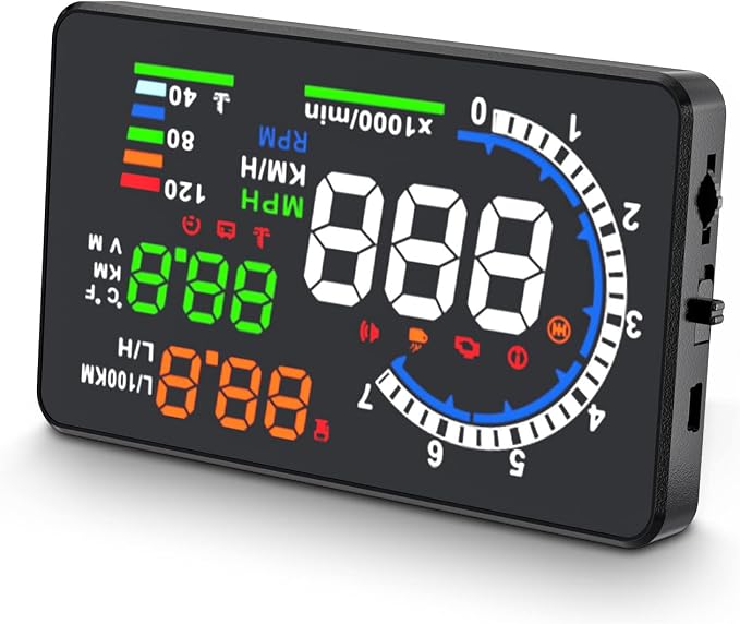 Heads Up Display for Cars, Digital Speedometer for Car A8 by Unknown