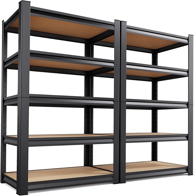 72" H*36'' Storage Shelves 2500lbs Garage Shelving, Adjustable Heavy Duty by Unknown