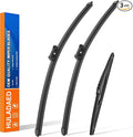 HULADAED® 24'' 20'' 15'' Windshield Wipers Replacement by HULADAED