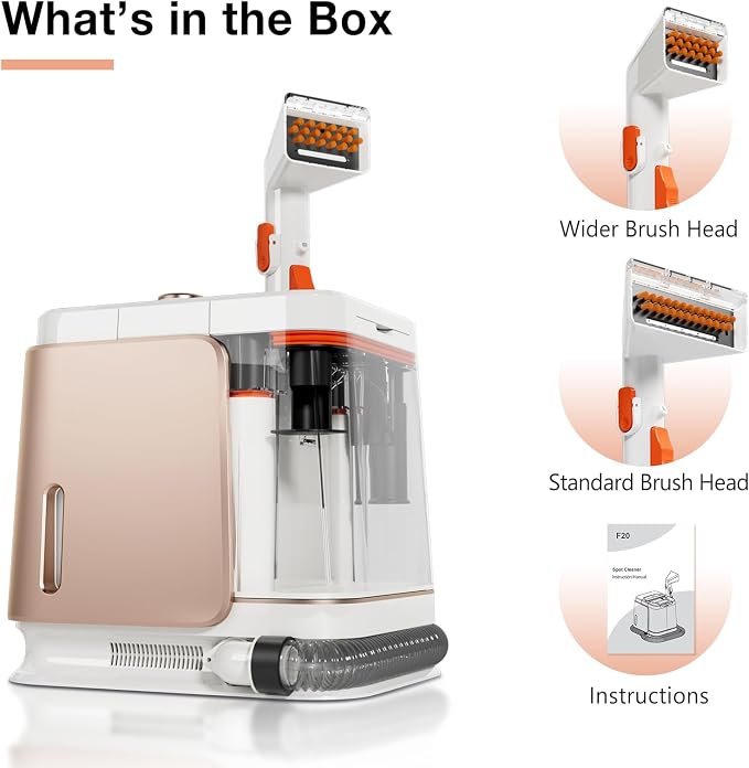 Portable Carpet and Upholstery Cleaner Machine - Image 9