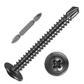 Wensilon #10×1-1/2” for Sheet Metal Self-Tapping Screws 410 Black Stainless by Wensilon