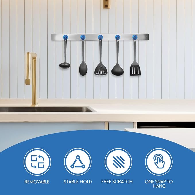 Neosmuk Magnetic Hooks, Cruise Ship Essentials, 80lb+ Heavy Duty Magnetic Hooks - Image 7