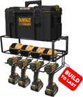 Power Tool Organizer, 120LB Bearing Assemble-free Wall Mount Cordless Drill by Vikerniel