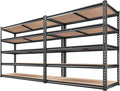 REIBII 2000LBS Garage Shelving Heavy Duty 72''H Storage Shelves 5 Tier Heavy by REIBII