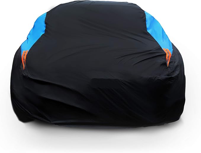 MORNYRAY Waterproof Car Cover All Weather Snowproof UV Protection Windproof by MORNYRAY