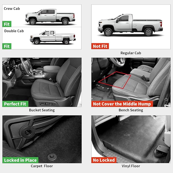 LASFIT Front Floor Mats 2019-2025 - Image 2