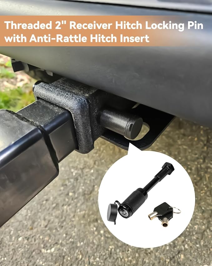 Bike Rack Hitch with Lock, 2 Bike Rack - Image 7