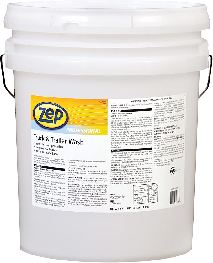 Zep SEPTLS019R08035 Professional Truck Trailer Washes - Image 4