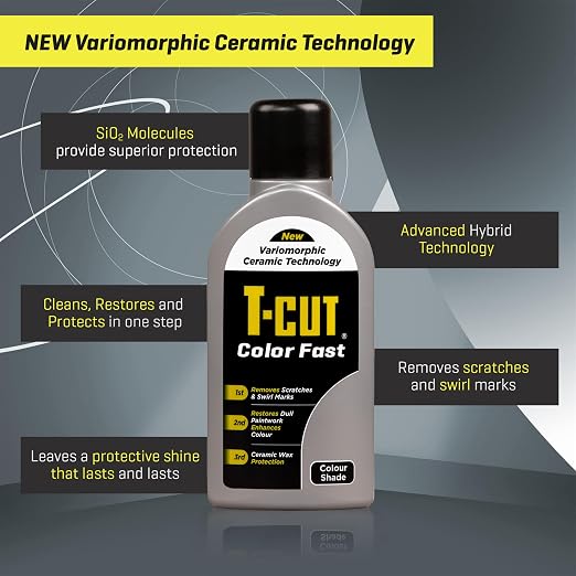 T-Cut Dark Silver Scratch Remover Color Fast Paintwork Restorer Car Polish - Image 4