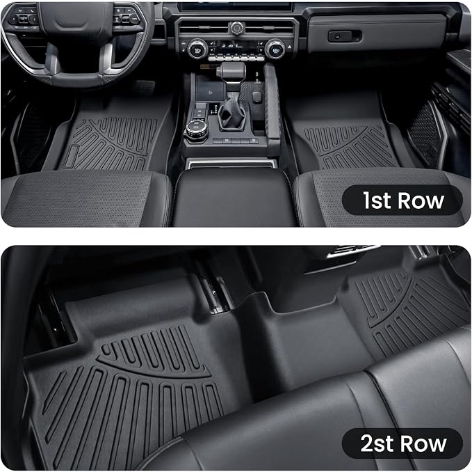 Floor Mats for 4Runner 2025, All Weather Floor Mats Floor Liners Compatible - Image 3