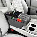 Upgrade Arm Rest Cover for Car, 5-in-1 Middle Console Cover Cushion Pad by STSoleMeT