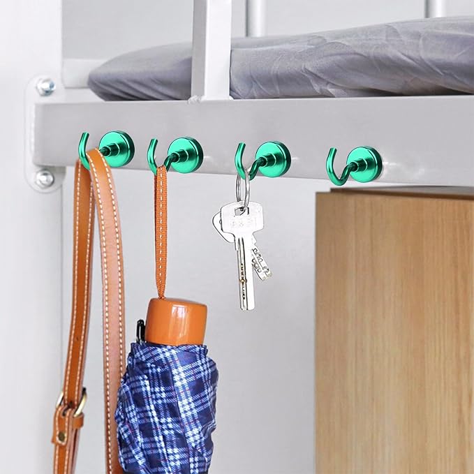 MIKEDE Magnetic Hooks Heavy Duty, 80LB Strong Magnet - Image 7