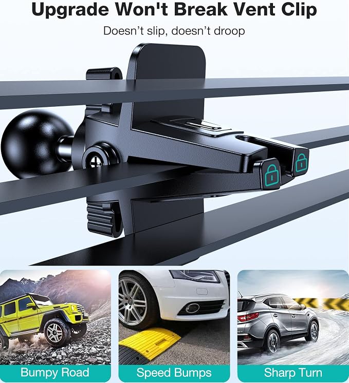 VICSEED Phone Holders for Your Car 2025 Upgraded Car Phone Holder Mount Truck - Image 7