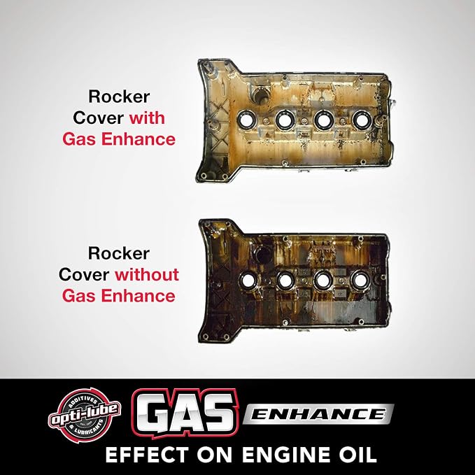 Opti-Lube Gas Enhance Fuel ADDITIVE: 8OZ Long Neck Bottles - Image 5