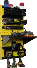 Wall Control Power Tool Storage Organizer Kit Cordless Drill Holder Charging by Wall+Control