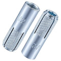 Wensilon 1/2"-13 Premium Zinc Plated Carbon Steel Drop in Anchors Assortment by Wensilon