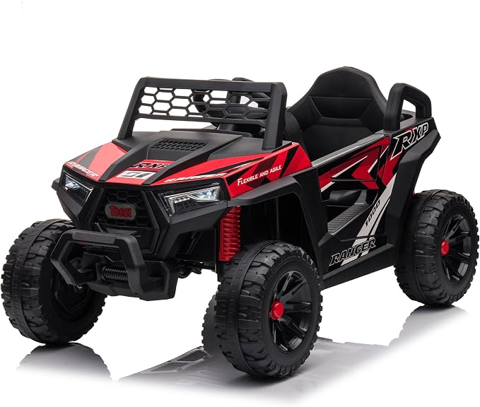 TOBBI 12V Kids Ride on Car, Electric Off-Road UTV Truck by TOBBI